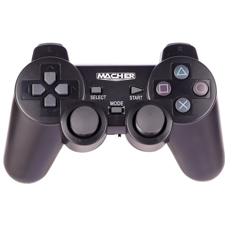 دسته بازی بی سیم مچر مدل MR-W63 سه کاره PC/PS2/PS3
